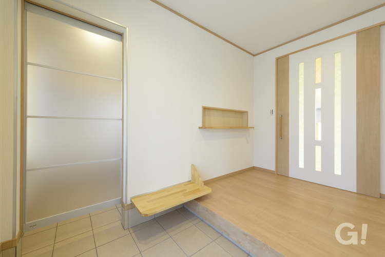 和風な玄関は埼玉県川越市の三幸住宅にお任せください！