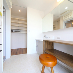 家事動線を考えた洗面所