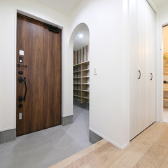 広々土間と玄関収納