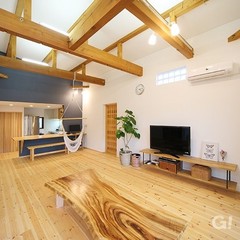 リフォームで広々リビング