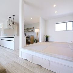 リビングにある便利な小上がり和室