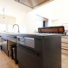 インダストリアルなキッチン