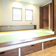 和室に光を入れてくれる窓