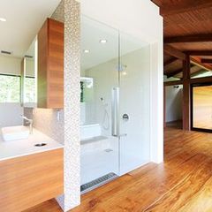 リゾートホテルのようなバスルーム