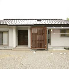 平屋は段差が少なく、何事もスムーズに行える。