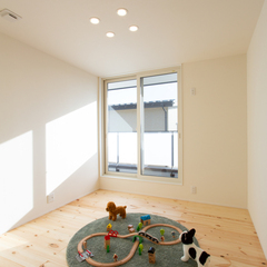 愛犬　子供部屋　高気密　光　(株)櫻井建設　注文住宅