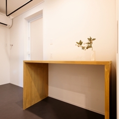 脱衣室に作業スペースを　洗濯をしてすぐ干せます　アイロンがけも同じスペースで終わらせます　trip