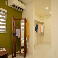 【上越妙高】寝室とつながるウォークインクローゼット【安くておしゃれな注文住宅】
