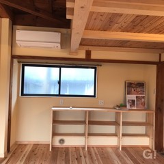 木の素材感を活かした梁のお家は高知県香南市の岩城建築設計事務所にお任せください！