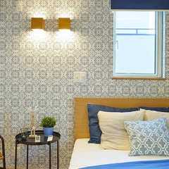 光りと優雅さが織り成す高気密高断熱の寝室