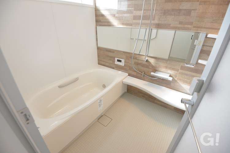 シンプルな浴室は群馬県伊勢崎市のリッケンハウジング(RIKKEN HOUSING)まで！
