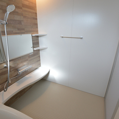 シンプルモダンな浴室は群馬県伊勢崎市のリッケンハウジング(RIKKEN HOUSING)まで！