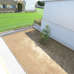 日当たりが良く暖かいお庭