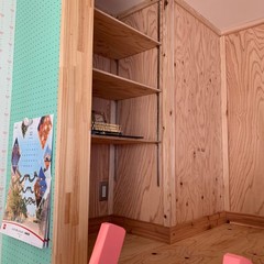 子供部屋が広く使えるロフトベッド収納
