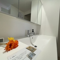 清潔感のある洗面台