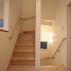 優しい色合いでコーディネートした住まい