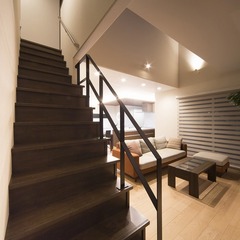 藤枝市岡部町憧れのオープン階段が際立つ家