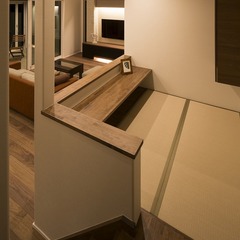 静岡市清水区リビング隣接したインナーテラスのある家