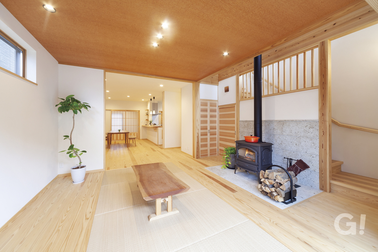 デザイン性&実用性ともに 暮らしやすさを追求した “和テイスト”な自然素材の家