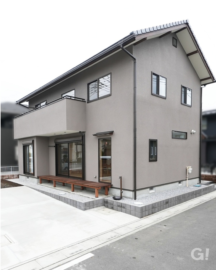 鴻巣市注文住宅外観写真