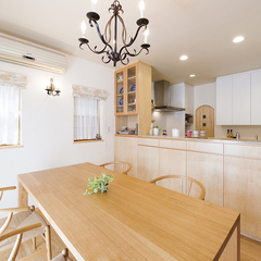 北欧ナチュラルなやわらかい雰囲気のLDK