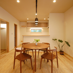 北欧スタイルをプラスした和モダン住宅