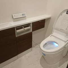 シンプルモダンなトイレは埼玉県三郷市の恩田工務店まで！