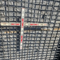 構造計算された基礎配筋