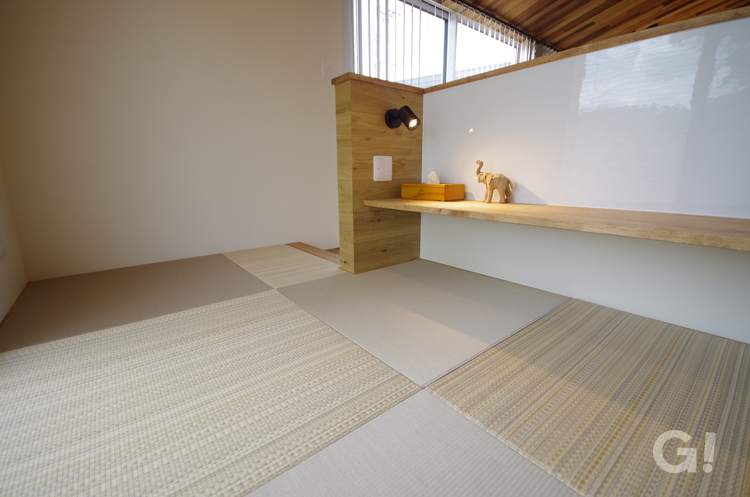 Natural Style　『ナチュラルスタイル』な小上がり畳スペースは栃木県宇都宮市の川堀工務店（K-LIVING）まで！