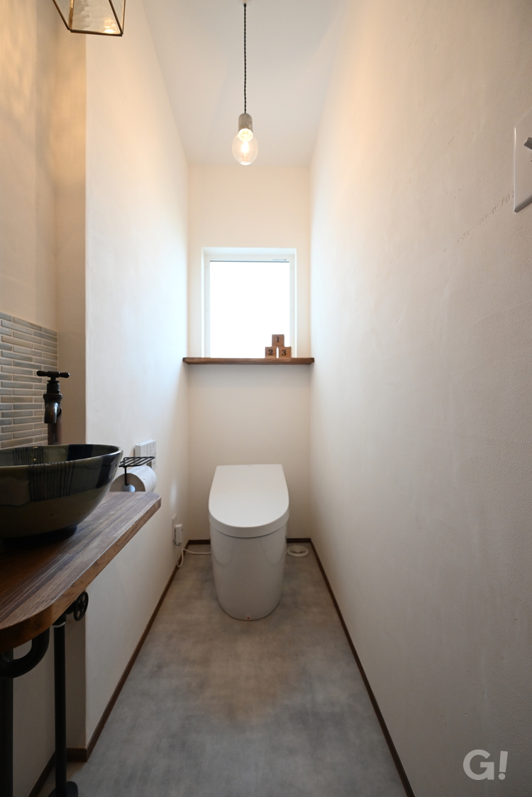 Provence Style『プロヴァンススタイル』なトイレは栃木県宇都宮市の川堀工務店（K-LIVING）まで！