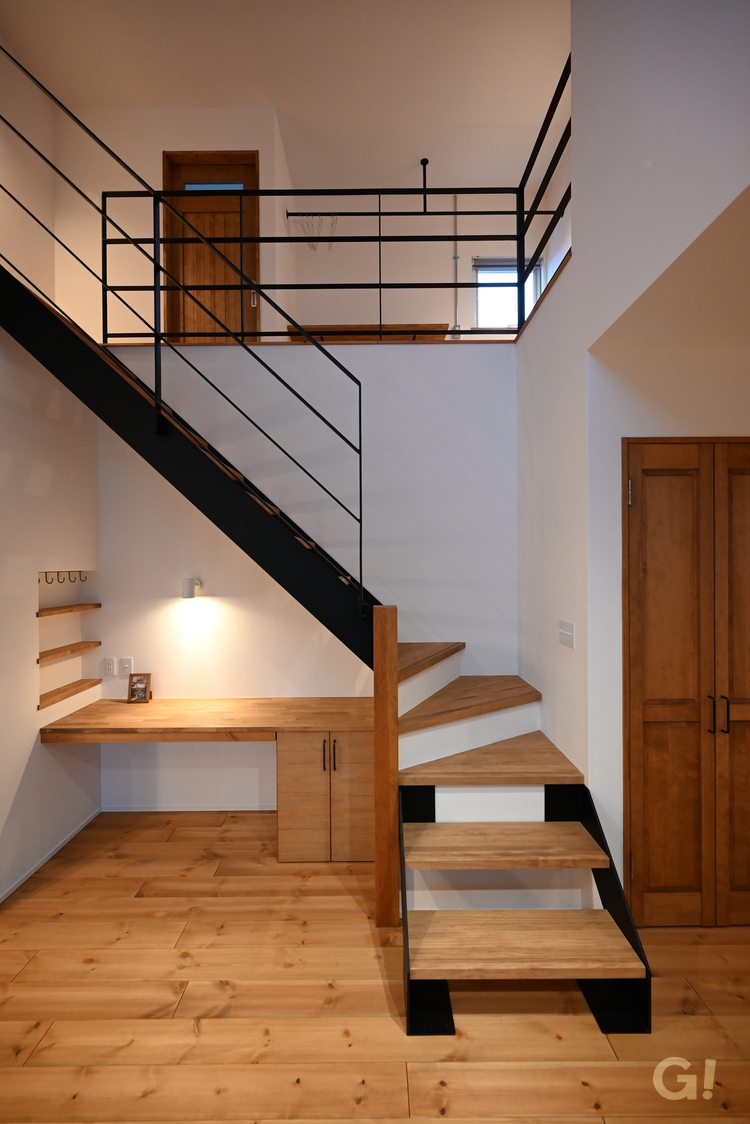 Natural Style 『ナチュラルスタイル』な階段下スペースは栃木県宇都宮市の川堀工務店（K-LIVING）まで！