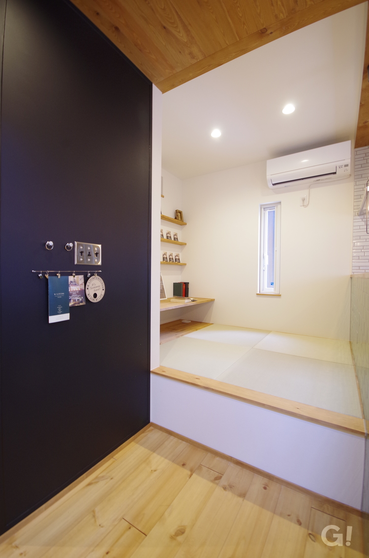 Stylish Modern Style　『スタイリッシュモダン』な畳スペースは栃木県宇都宮市の川堀工務店（K-LIVING）まで！