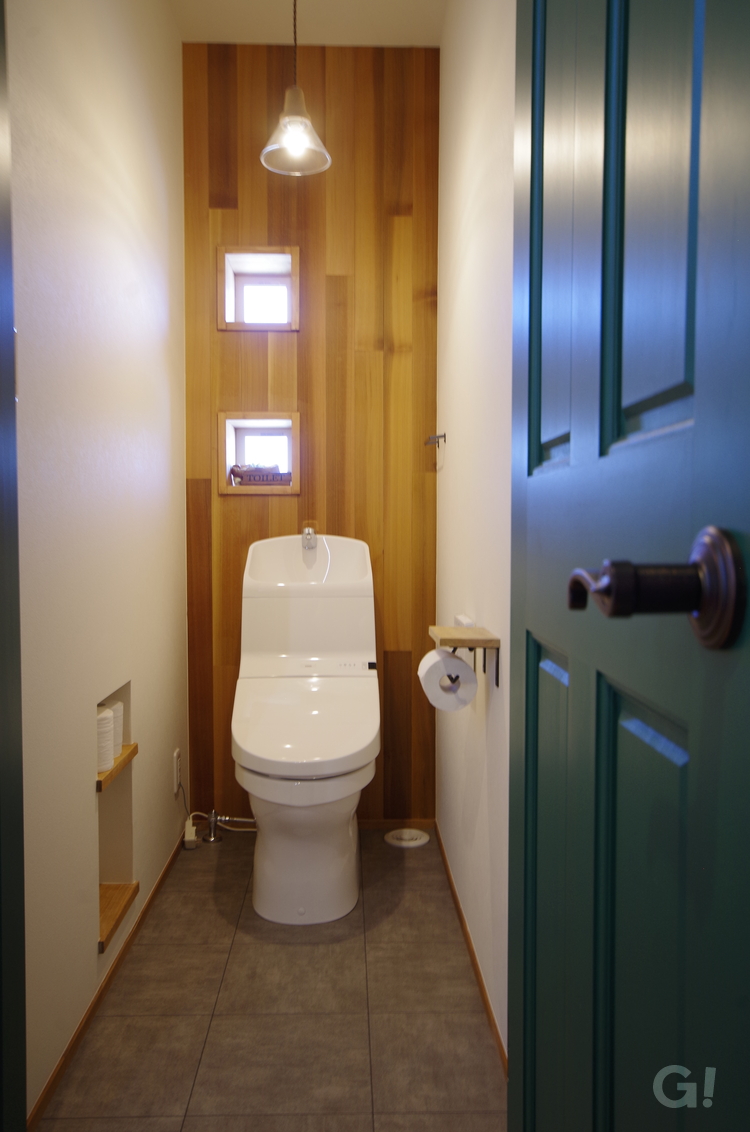 Stylish Modern Style　『スタイリッシュモダン』なトイレは栃木県宇都宮市の川堀工務店（K-LIVING）まで！