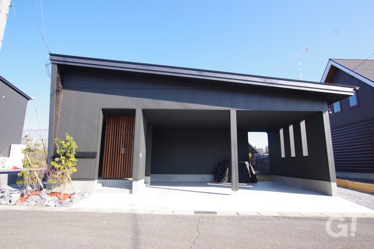 Japanese modern Style　『和モダン』なガレージハウスは栃木県宇都宮市の川堀工務店（K-LIVING）まで！