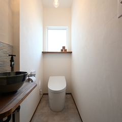 Provence Style『プロヴァンススタイル』なトイレは栃木県宇都宮市の川堀工務店（K-LIVING）まで！