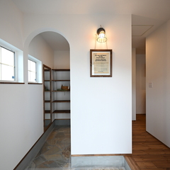 Natural Style 『ナチュラルースタイル』な玄関は栃木県宇都宮市の川堀工務店（K-LIVING）まで！