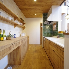Simple Casual　『シンプルカジュアル』なキッチンは栃木県宇都宮市の川堀工務店（K-LIVING）まで！