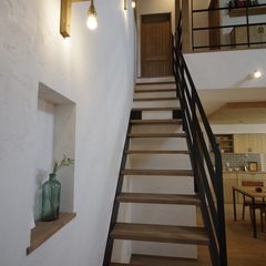 Japanese  natural Style　『和ナチュラル』なアイアンの階段は栃木県宇都宮市の川堀工務店（K-LIVING）まで！