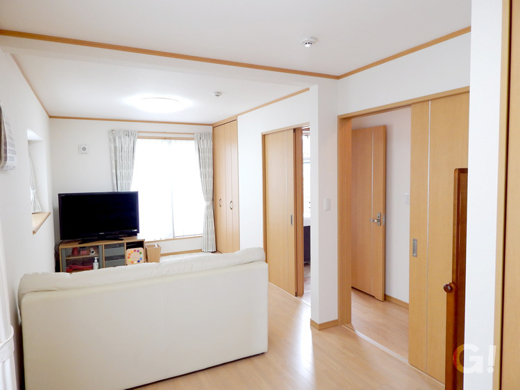 シンプルな洋室の家は神奈川県横浜市の横浜建物まで！
