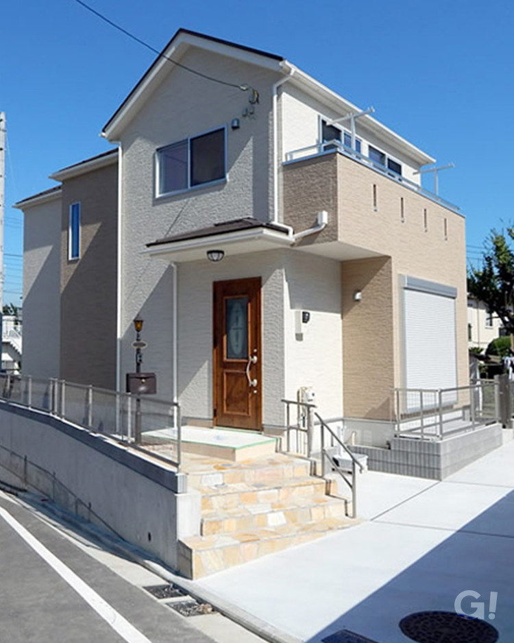 配色でつくる理想の住まい外観