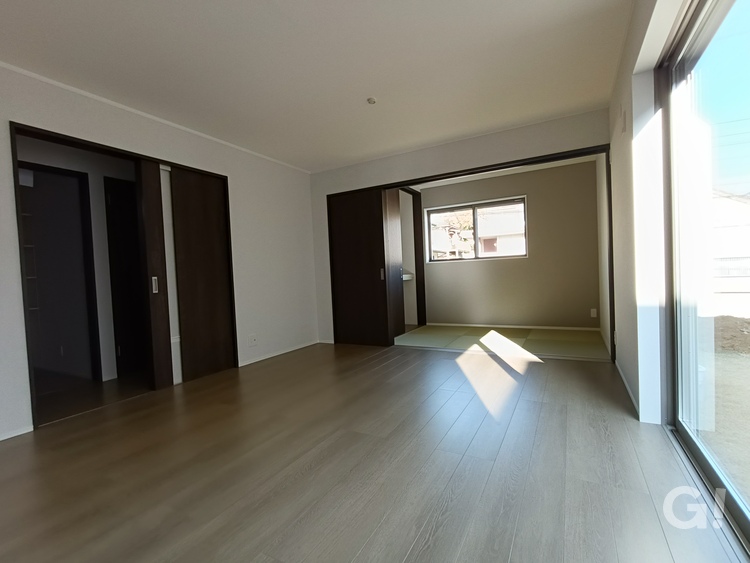 座れる・寝かせられる・しまえる畳コーナー