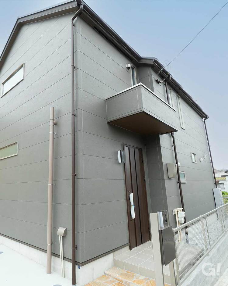 街並みに映えるシンプルモダン