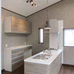 手早くスムーズに調理や片付けが出来るキッチン