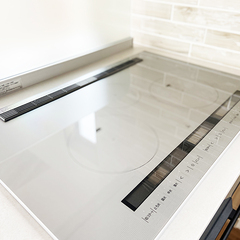 キッチンの中で集中して料理に夢中になれるキッチン