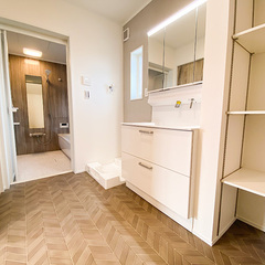 快適で便利な洗面所