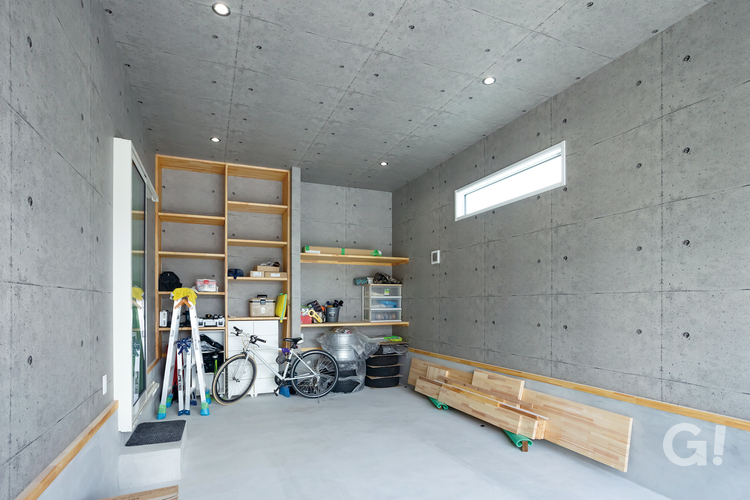 ガレージのあるお家