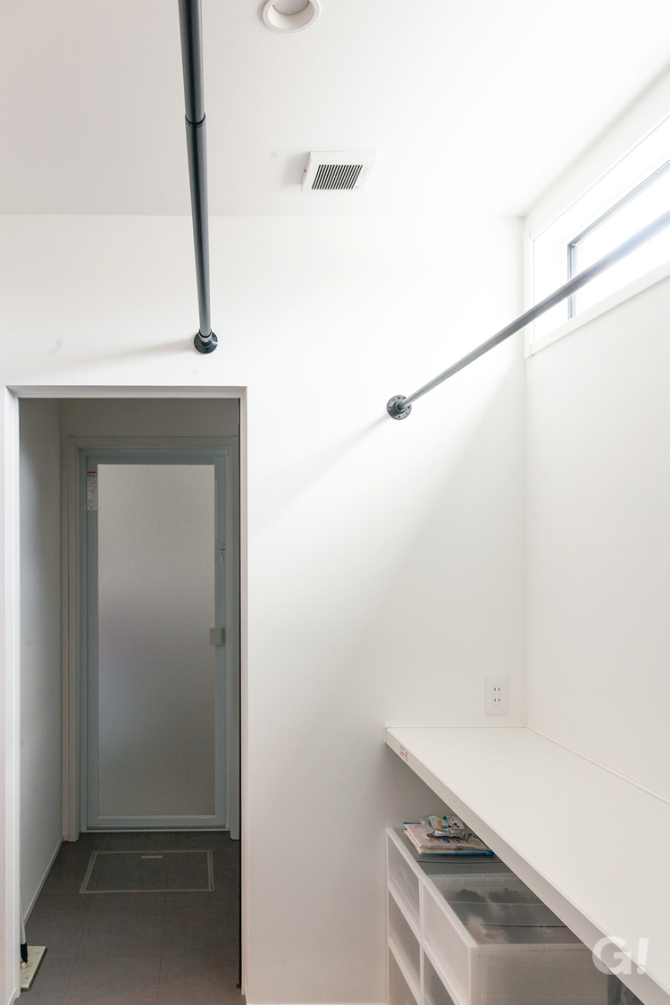 ランドリールーム＆ファミリークローゼット