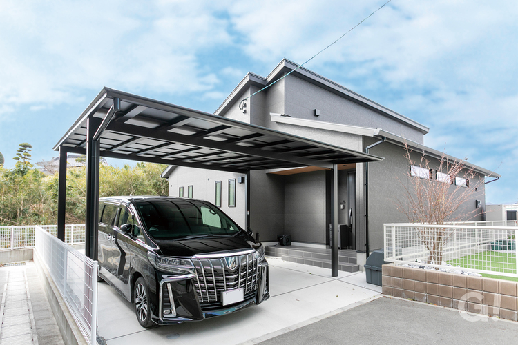 落ち着いた外観