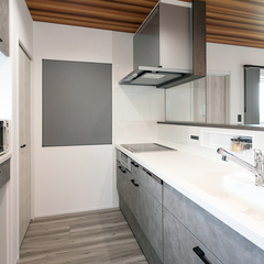 シンプル＆清潔感重視なキッチン