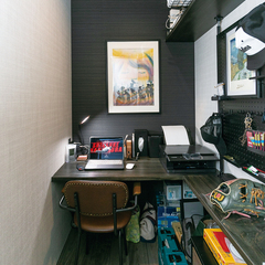 好きを詰め込んだ書斎